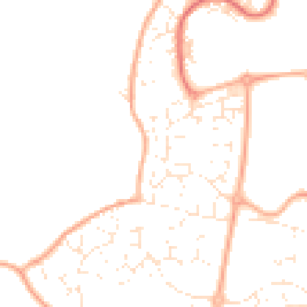 Daytime road noise heatmap for SN5 5UD