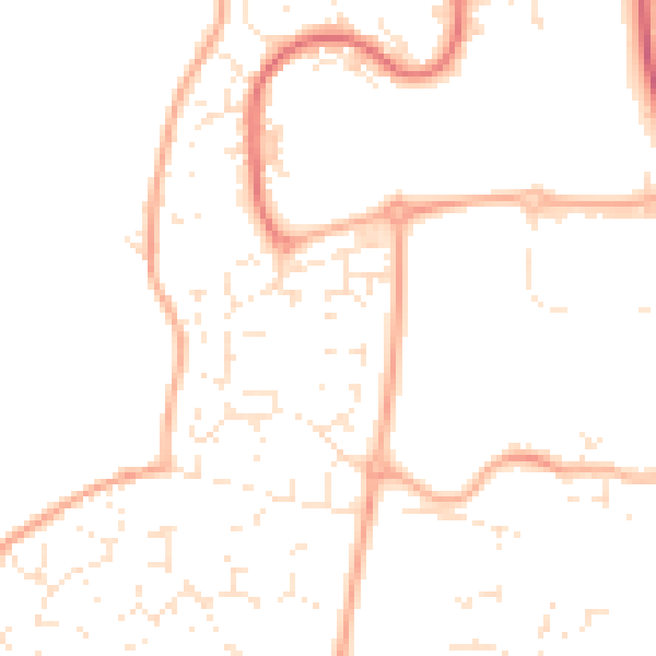 Daytime road noise heatmap for SN5 5UH