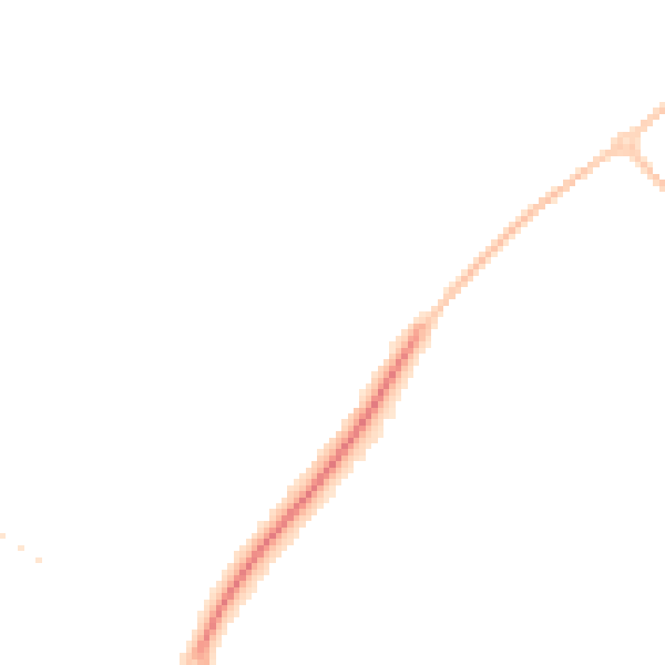 Night-time road noise heatmap for SN5 6DF