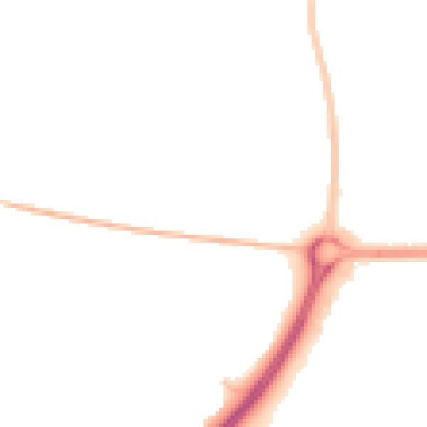 Night-time road noise heatmap for SN5 7AH