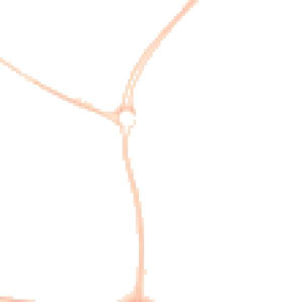 Night-time road noise heatmap for SN5 7YJ