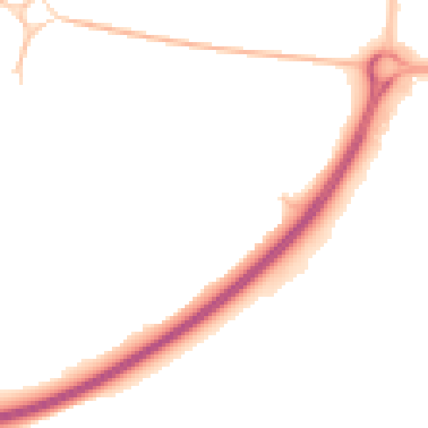 Night-time road noise heatmap for SN5 8AQ