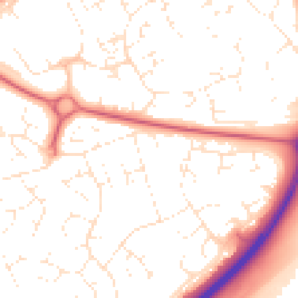 Daytime road noise heatmap for SN5 8DF