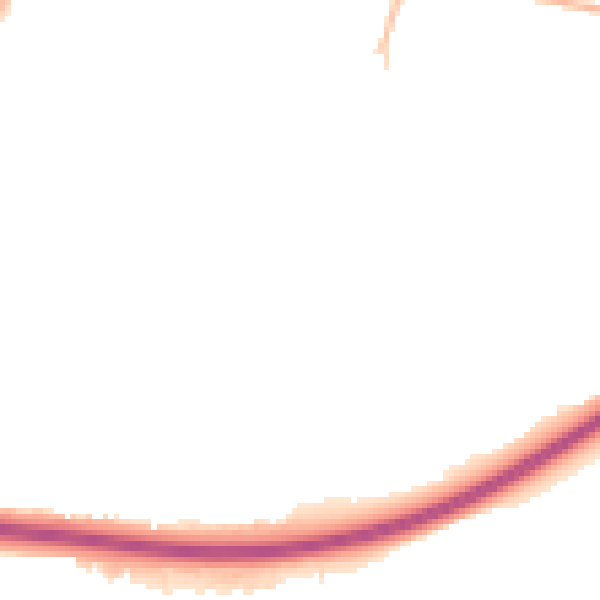 Night-time road noise heatmap for SN5 8JJ
