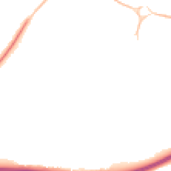 Night-time road noise heatmap for SN5 8NA
