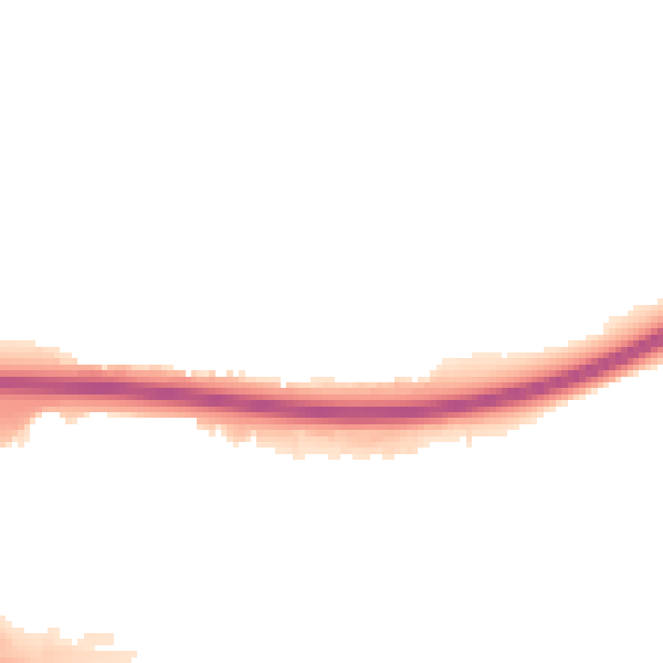 Night-time road noise heatmap for SN5 8NY