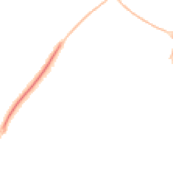 Night-time road noise heatmap for SN5 8PG
