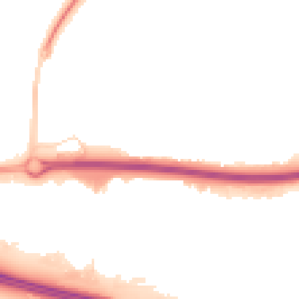 Night-time road noise heatmap for SN5 8QP