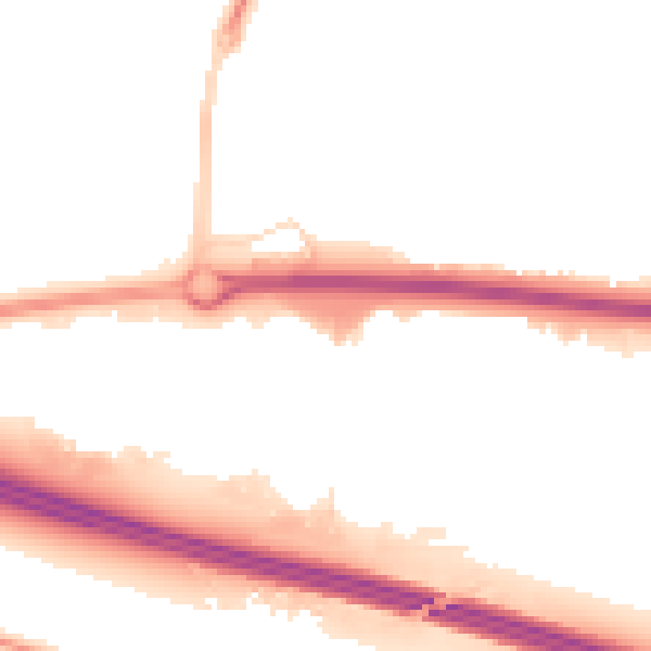 Night-time road noise heatmap for SN5 8YG