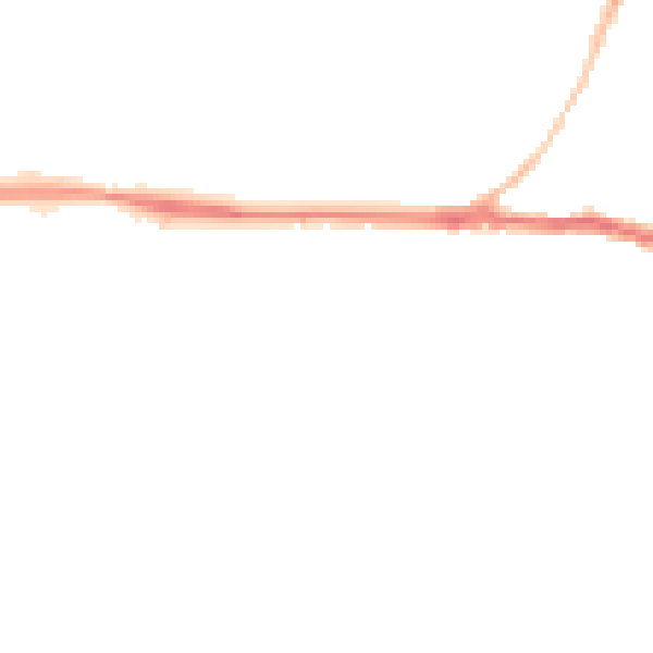 Night-time road noise heatmap for SN5 8ZR