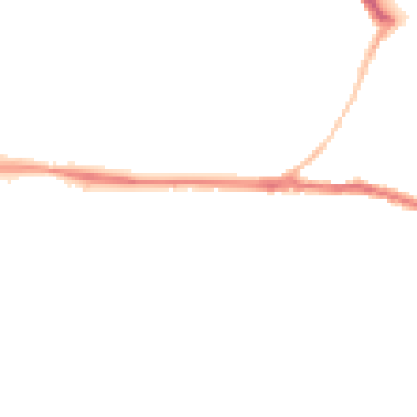 Night-time road noise heatmap for SN5 8ZW
