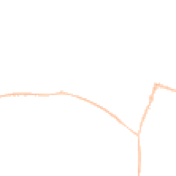 Night-time road noise heatmap for SN6 6AU