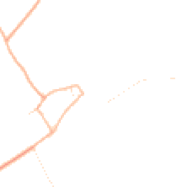 Daytime road noise heatmap for SN6 6LD