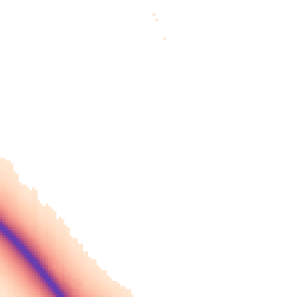 Daytime road noise heatmap for SN6 6LP