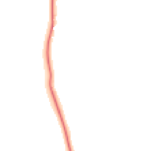 Night-time road noise heatmap for SN6 6NZ
