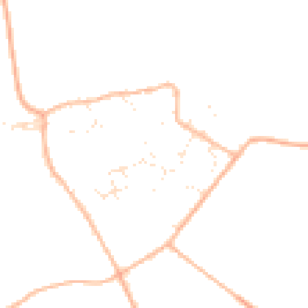 Daytime road noise heatmap for SN6 6QE