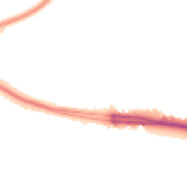 Night-time road noise heatmap for SO15 0SB