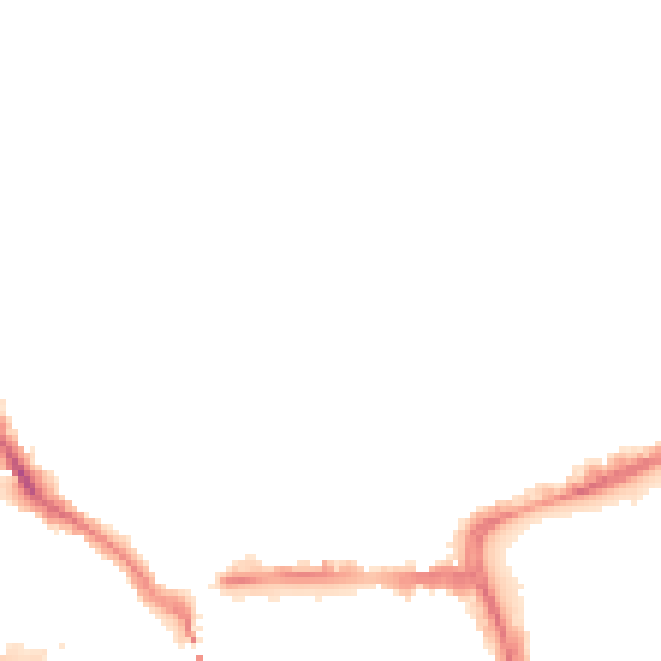 Night-time road noise heatmap for SO15 2FR