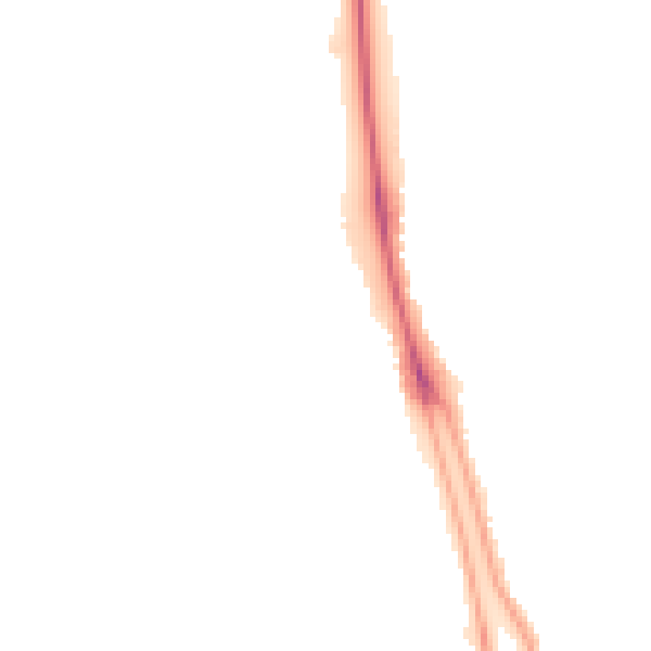 Night-time road noise heatmap for SO15 2RS