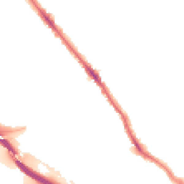 Night-time road noise heatmap for SO15 3DF