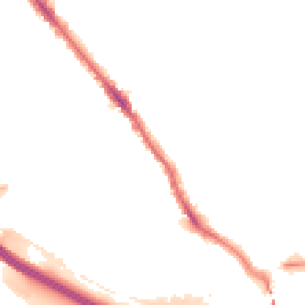 Night-time road noise heatmap for SO15 3FD