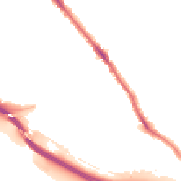 Night-time road noise heatmap for SO15 3LJ