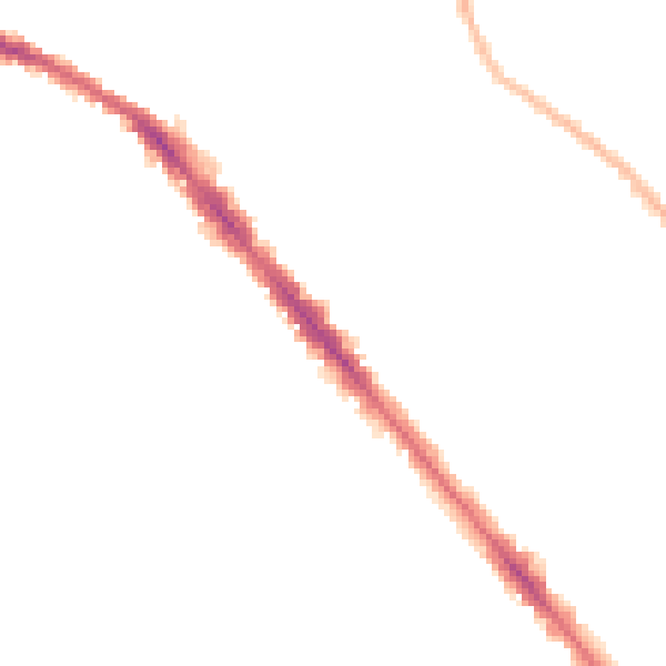 Night-time road noise heatmap for SO15 3LS