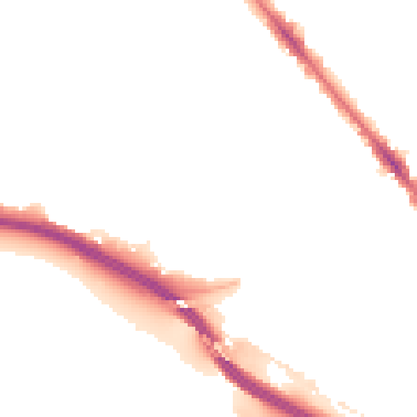 Night-time road noise heatmap for SO15 3RW