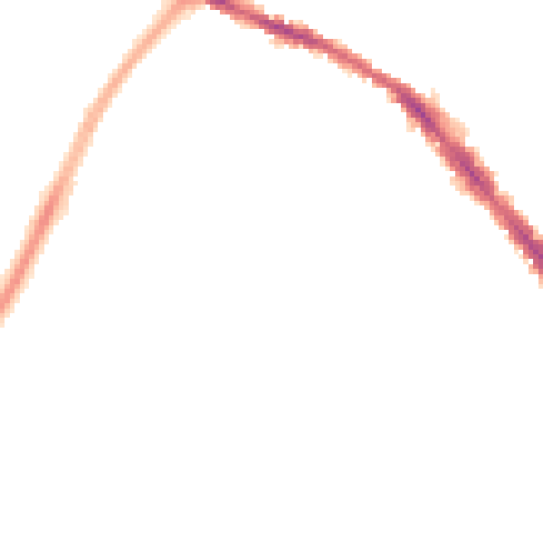 Night-time road noise heatmap for SO15 4GW