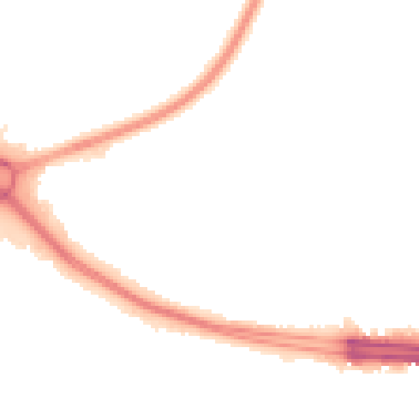 Night-time road noise heatmap for SO15 4HZ