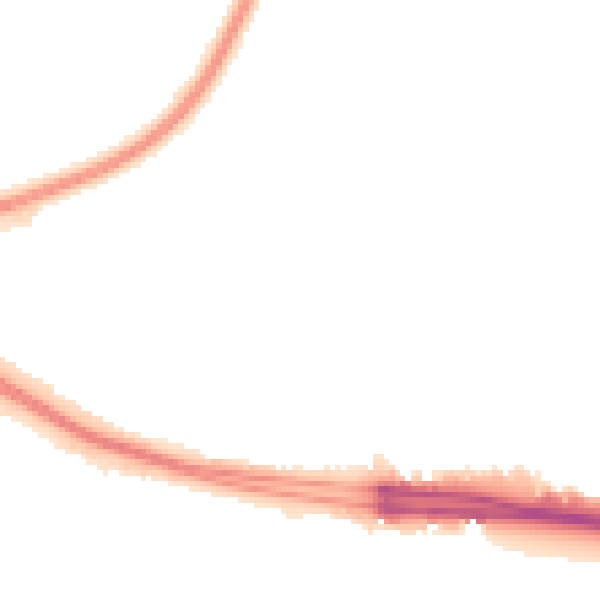 Night-time road noise heatmap for SO15 4JB