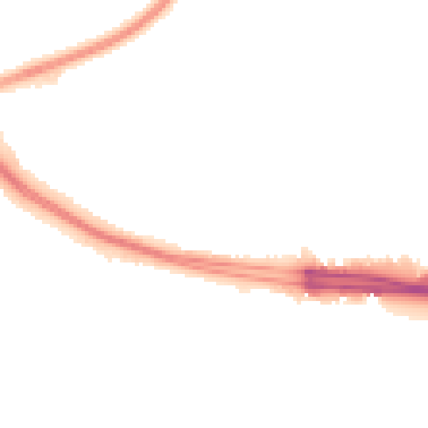 Night-time road noise heatmap for SO15 4JG
