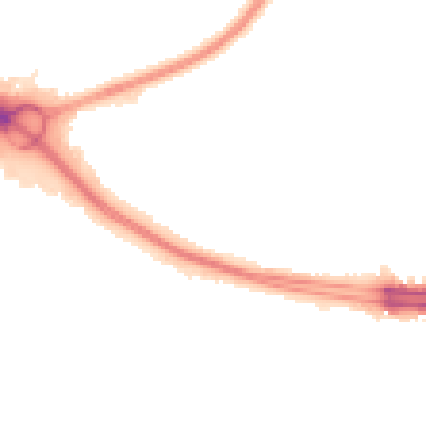 Night-time road noise heatmap for SO15 4JL
