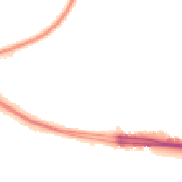 Night-time road noise heatmap for SO15 4JW