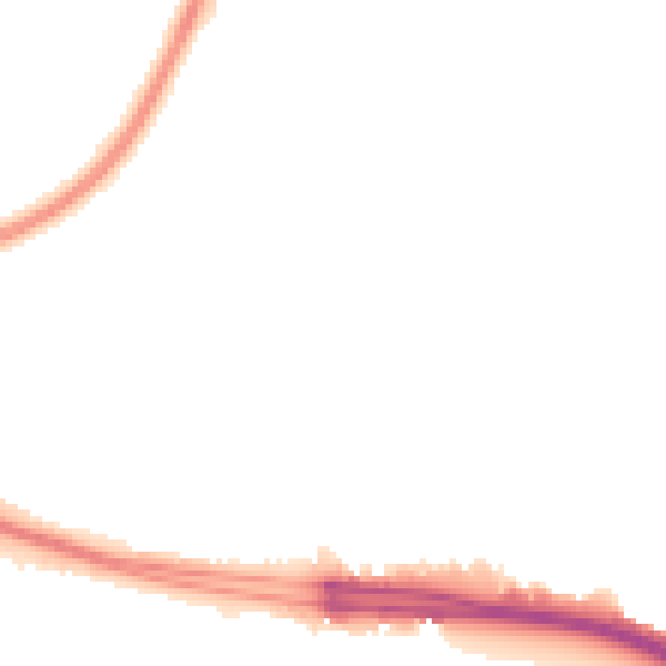 Night-time road noise heatmap for SO15 4LG
