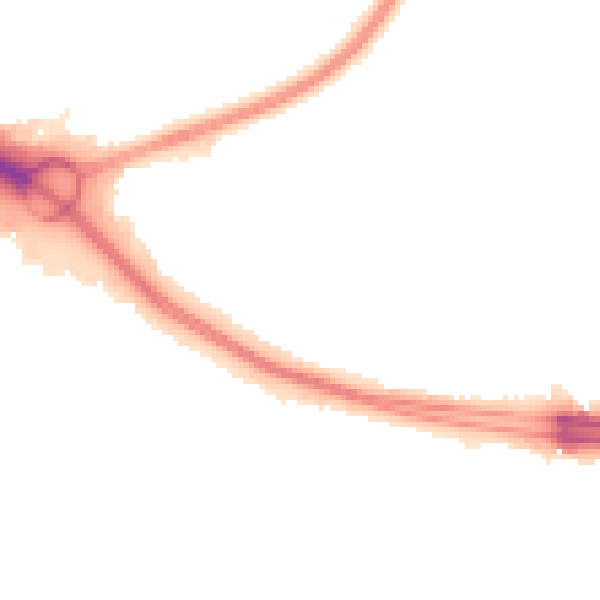 Night-time road noise heatmap for SO15 4PH