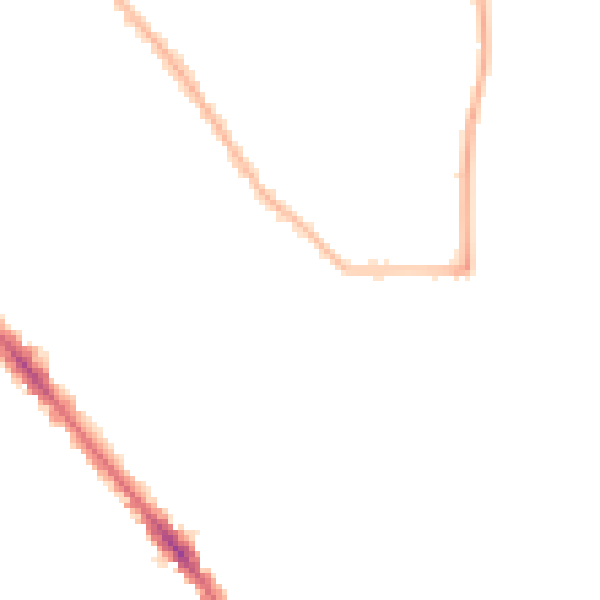 Night-time road noise heatmap for SO15 5AT