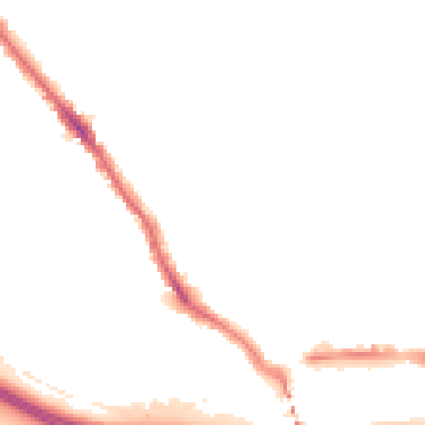 Night-time road noise heatmap for SO15 5DL