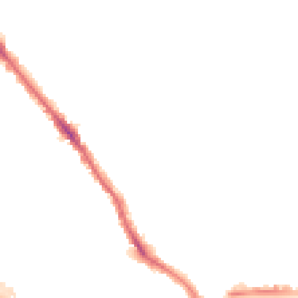 Night-time road noise heatmap for SO15 5DR