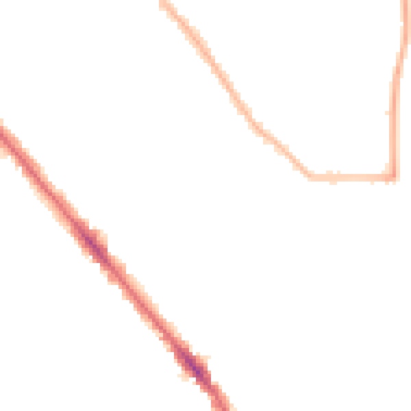 Night-time road noise heatmap for SO15 5FQ