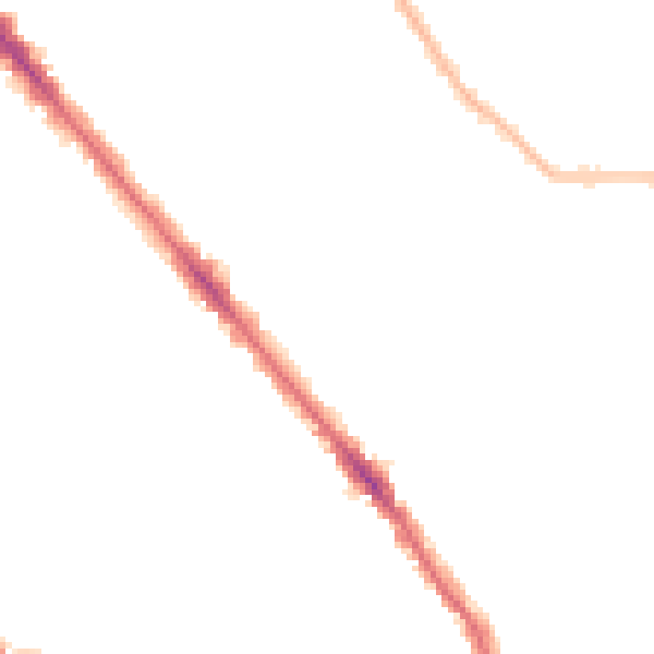 Night-time road noise heatmap for SO15 5FS