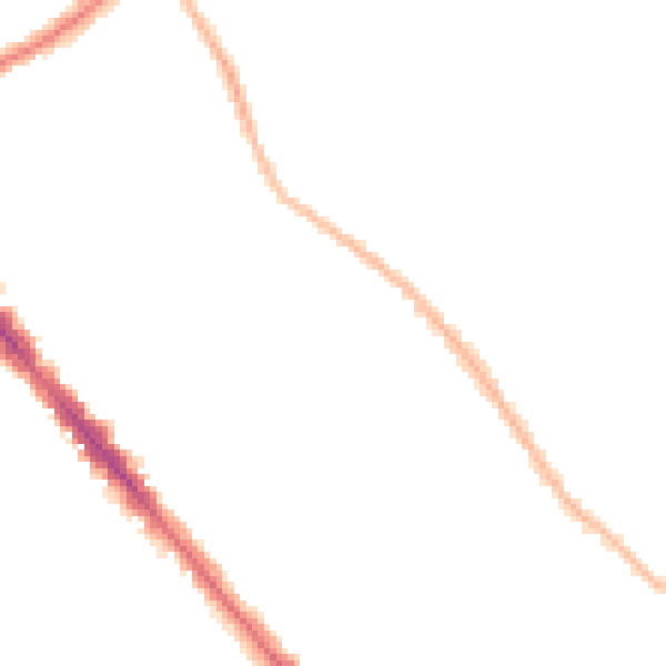 Night-time road noise heatmap for SO15 5GH