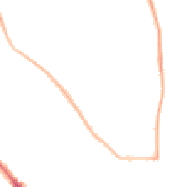 Night-time road noise heatmap for SO15 5HU