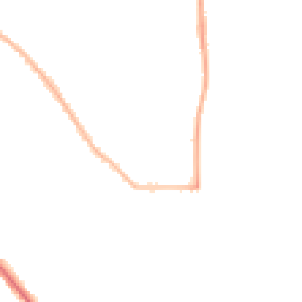 Night-time road noise heatmap for SO15 5JF
