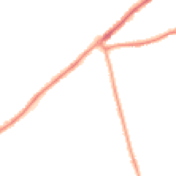 Night-time road noise heatmap for SO15 7PF
