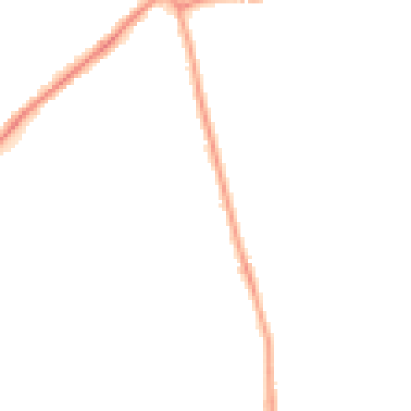 Night-time road noise heatmap for SO15 7PY