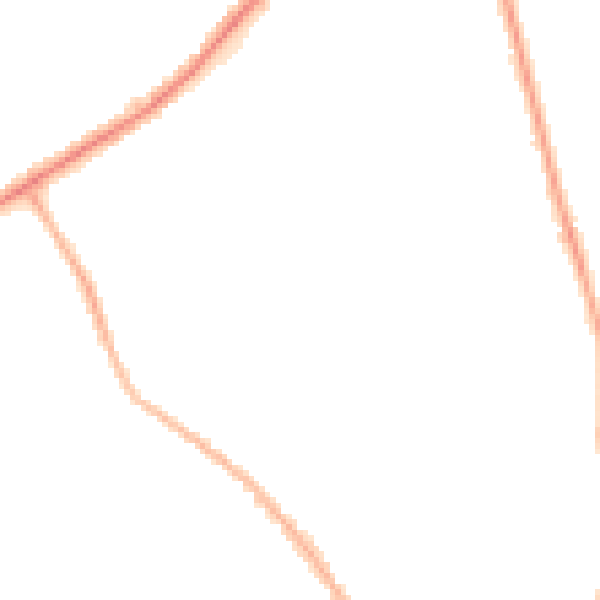Night-time road noise heatmap for SO15 7QB
