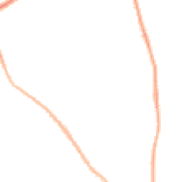 Night-time road noise heatmap for SO15 7QQ