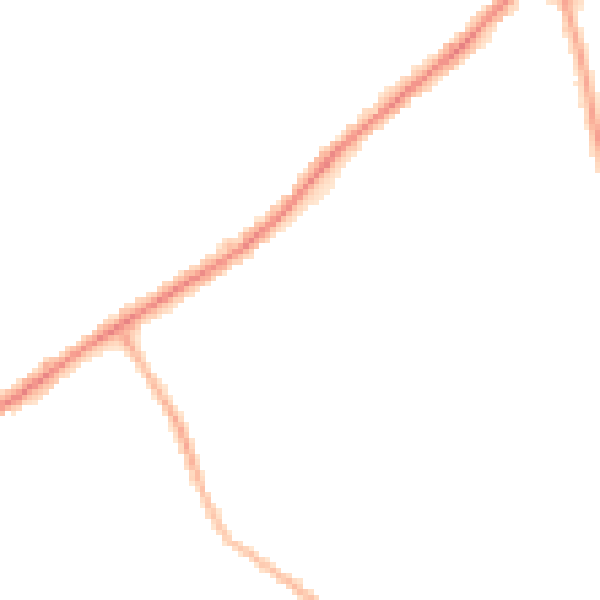 Night-time road noise heatmap for SO15 7QT