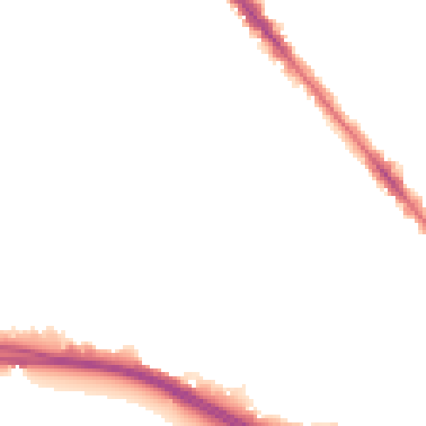 Night-time road noise heatmap for SO15 8LP